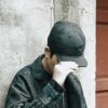AZOTH Short Brim Cap - 短簷帽 炭灰